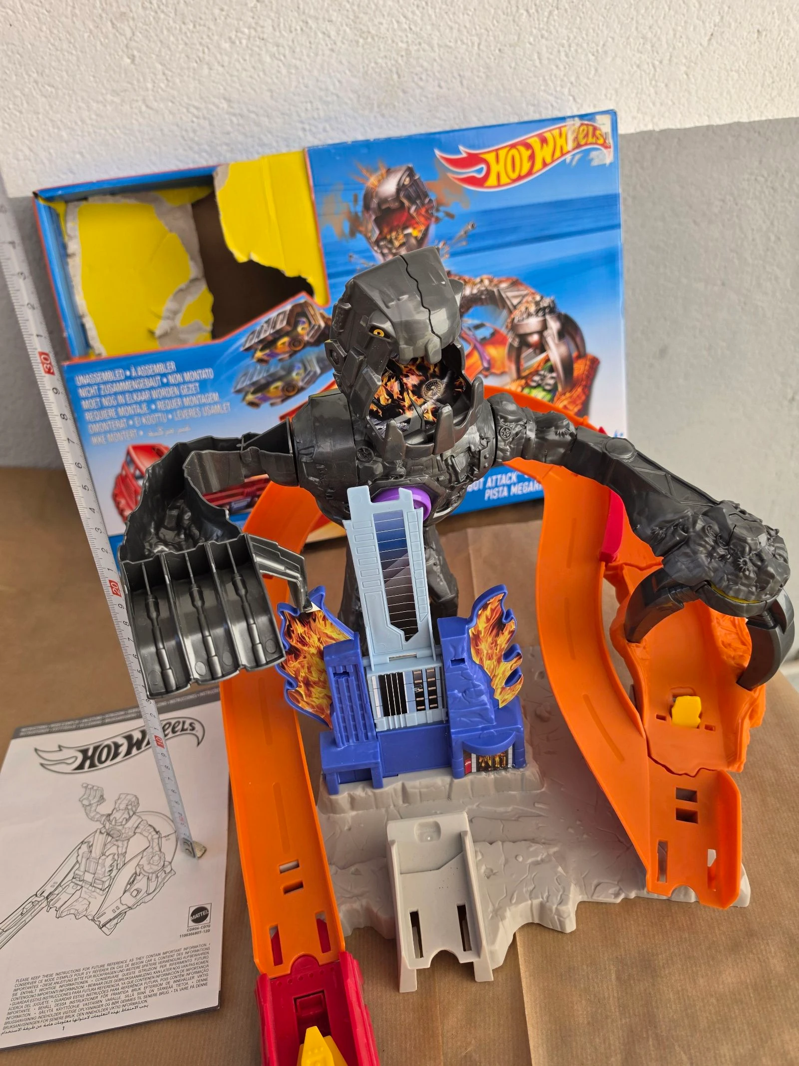 Pista Hot Wheels Nitobot Attack (Megarobot Destructor) – photo 2
